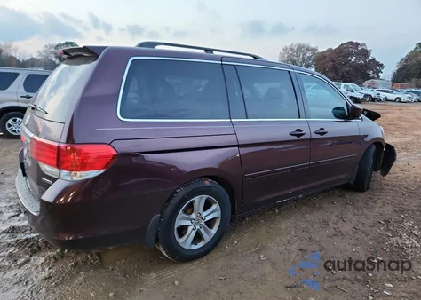 2010 Honda Odyssey Touring from USA, damaged, VIN 5FNRL3H95AB078795